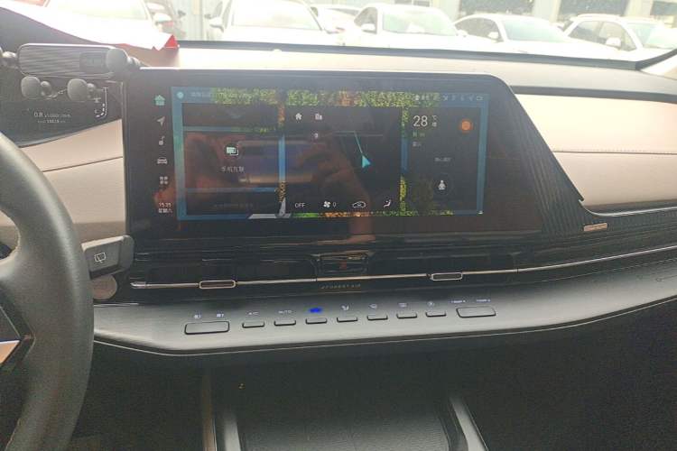 Used CHANGAN CS55PLUS 2022 2nd Generation 1.5T DCT Prestige Version Audio And AC Panel