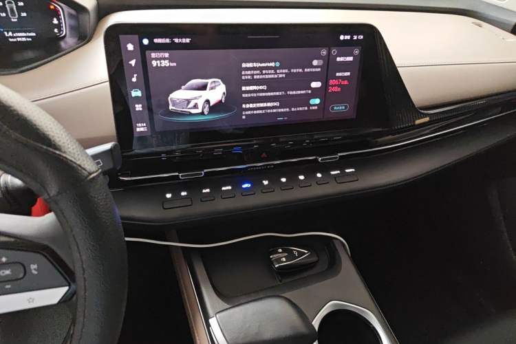 Used CHANGAN CS55PLUS 2022 2nd Generation 1.5T DCT Prestige Version Audio And AC Panel