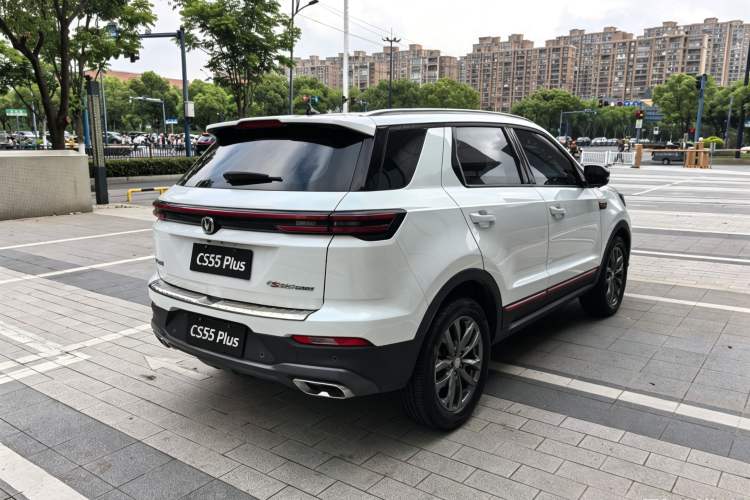 Used CHANGAN CS55PLUS 2022 Blue Whale Edition 1.5T DCT Luxury Model Exterior 3