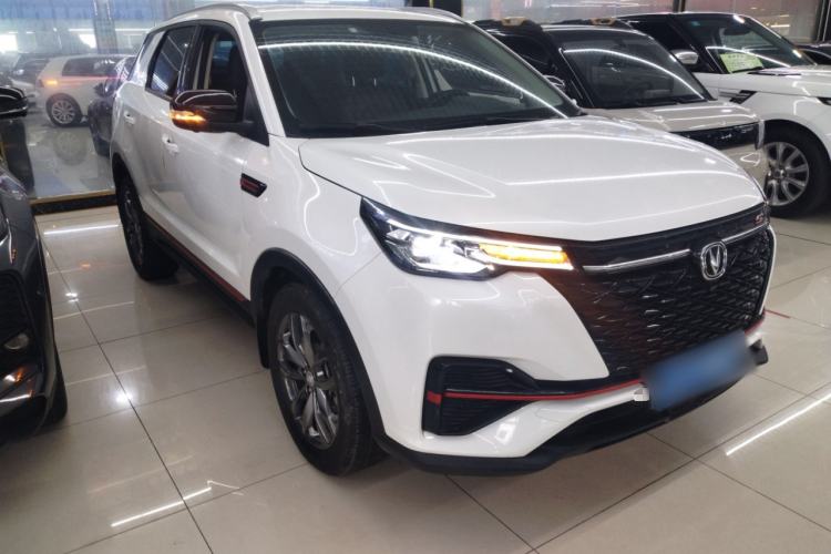 Used CHANGAN CS55PLUS 2022 Blue Whale Edition 1.5T DCT Luxury Model Front Right 45 Deg