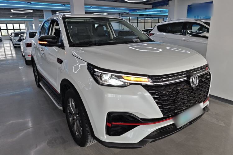 Used CHANGAN CS55PLUS 2022 Blue Whale Edition 1.5T DCT Luxury Model Front Right 45 Deg