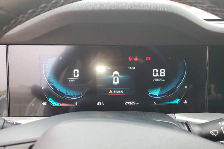 Used CHANGAN CS55PLUS 2022 Blue Whale Edition 1.5T DCT Luxury Model Instrument Cluster