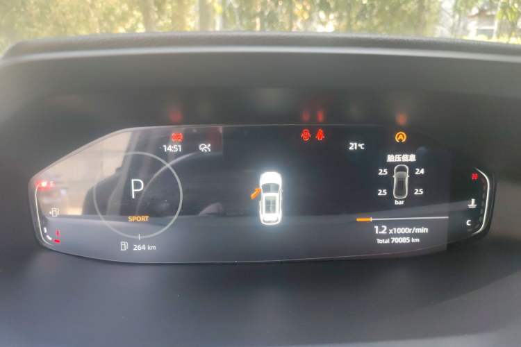 Used CHANGAN CS55PLUS 2022 2nd Generation 1.5T DCT Prestige Version Instrument Cluster