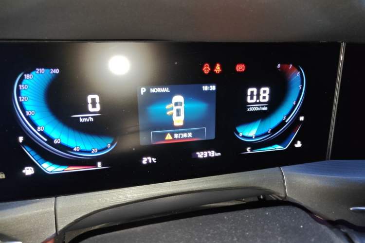 Used CHANGAN CS55PLUS 2022 Blue Whale Edition 1.5T DCT Luxury Model Instrument Cluster