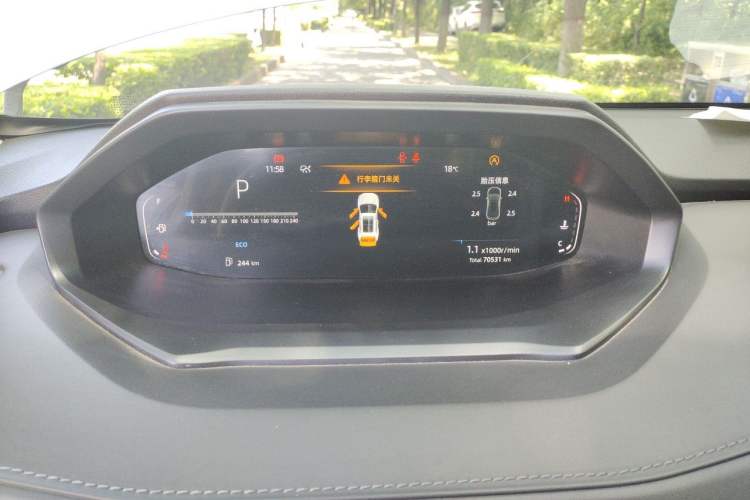 Used CHANGAN CS55PLUS 2022 2nd Generation 1.5T DCT Prestige Version Instrument Cluster