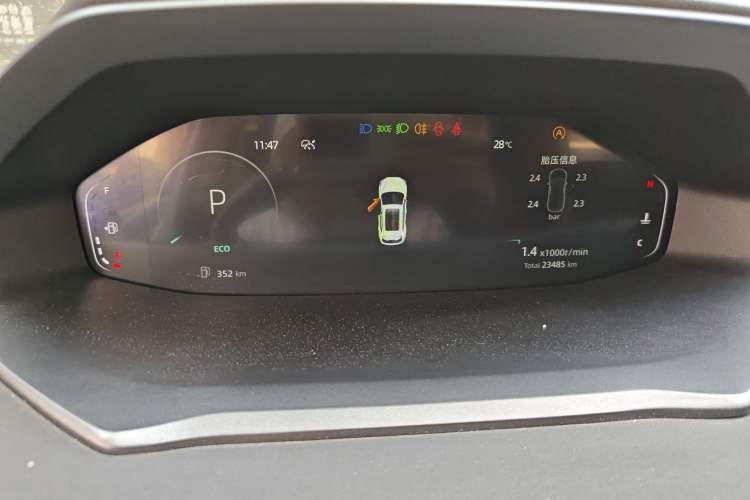 Used CHANGAN CS55PLUS 2022 2nd Generation 1.5T DCT Prestige Version Instrument Cluster