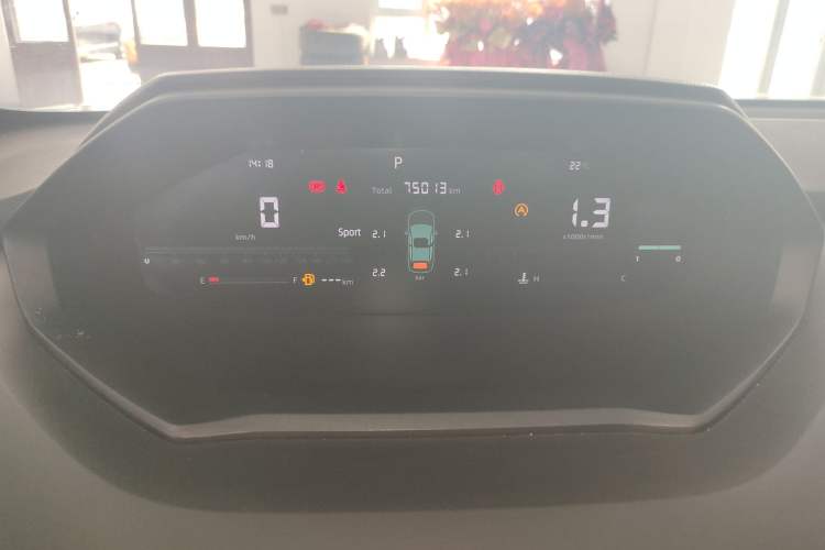 Used CHANGAN CS55PLUS 2022 2nd Generation 1.5T DCT Luxury Version Instrument Cluster
