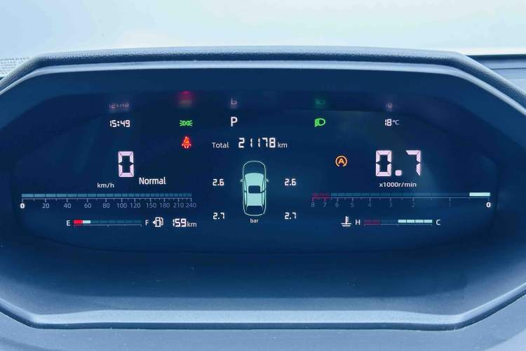 Used CHANGAN CS55PLUS 2022 2nd Generation 1.5T DCT Luxury Version Instrument Cluster