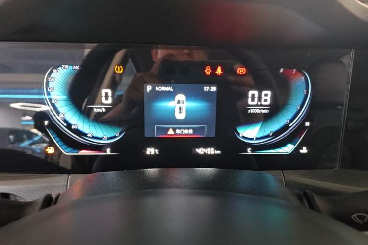 Used CHANGAN CS55PLUS 2022 Blue Whale Edition 1.5T DCT Luxury Model Instrument Cluster