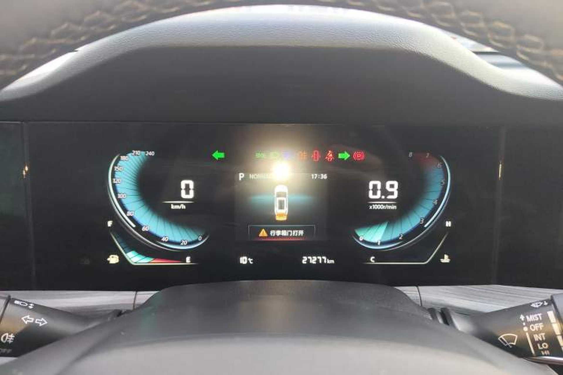 Used CHANGAN CS55PLUS 2022 Blue Whale Edition 1.5T DCT Luxury Model Instrument Cluster