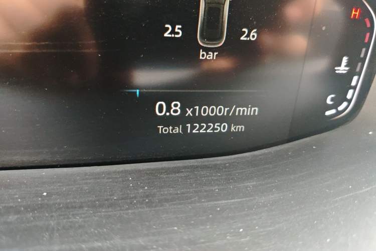Used CHANGAN CS55PLUS 2022 2nd Generation 1.5T DCT Prestige Version Odometer Close Up