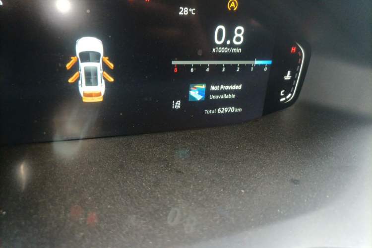 Used CHANGAN CS55PLUS 2022 2nd Generation 1.5T DCT Navigation Edition Odometer Close Up