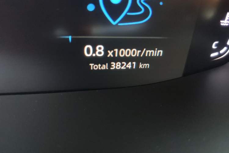 Used CHANGAN CS55PLUS 2022 2nd Generation 1.5T DCT Prestige Version Odometer Close Up