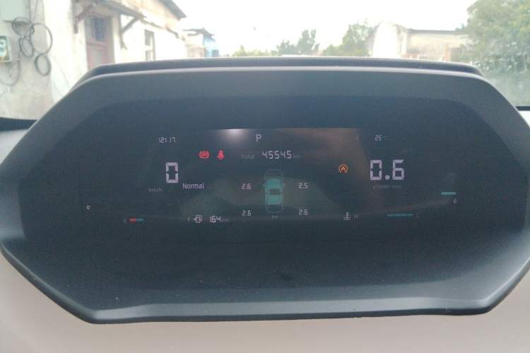 Used CHANGAN CS55PLUS 2022 2nd Generation 1.5T DCT Luxury Version Odometer Close Up