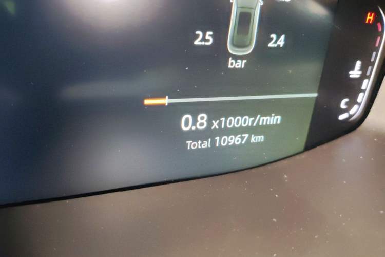 Used CHANGAN CS55PLUS 2022 2nd Generation 1.5T DCT Prestige Version Odometer Close Up