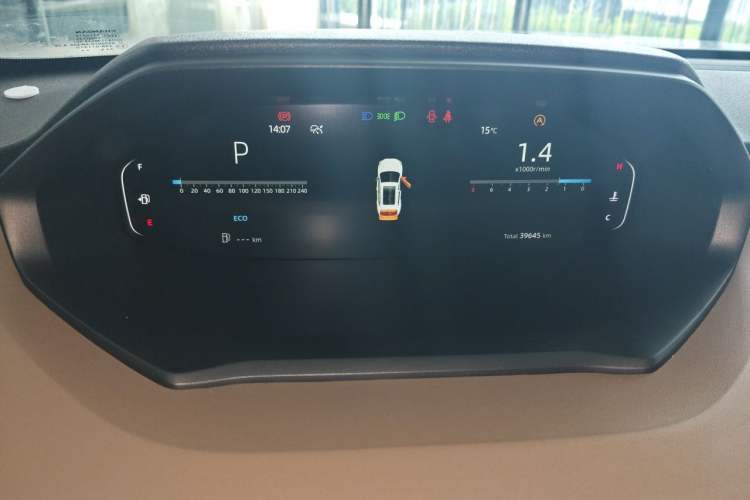 Used CHANGAN CS55PLUS 2022 2nd Generation 1.5T DCT Prestige Version Odometer Close Up