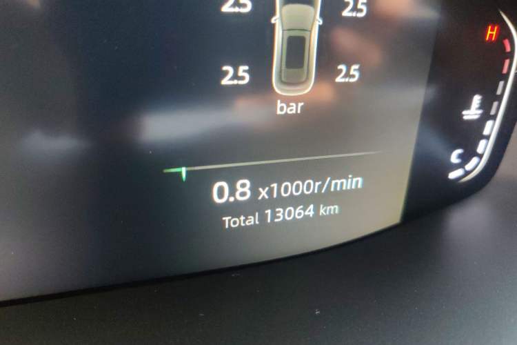 Used CHANGAN CS55PLUS 2022 2nd Generation 1.5T DCT Prestige Version Odometer Close Up