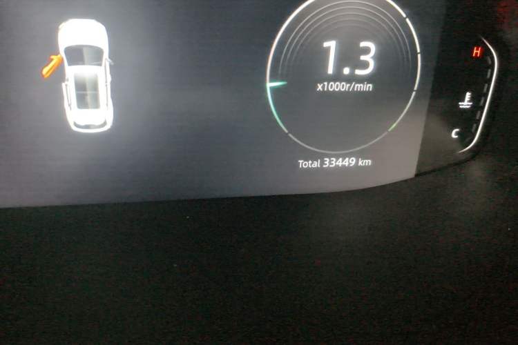 Used CHANGAN CS55PLUS 2022 2nd Generation 1.5T DCT Prestige Version Odometer Close Up