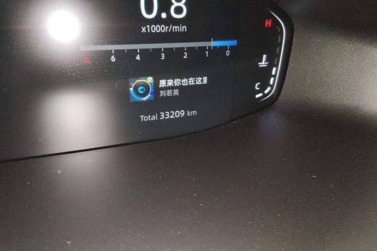 Used CHANGAN CS55PLUS 2022 2nd Generation 1.5T DCT Luxury Version Odometer Close Up