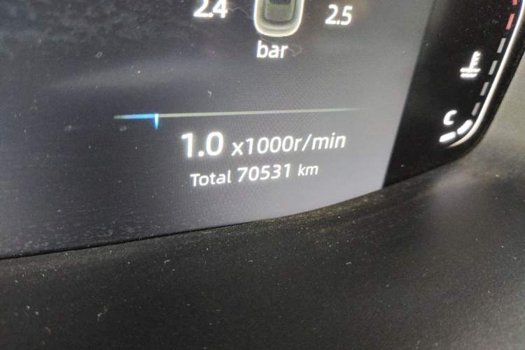 Used CHANGAN CS55PLUS 2022 2nd Generation 1.5T DCT Prestige Version Odometer Close Up