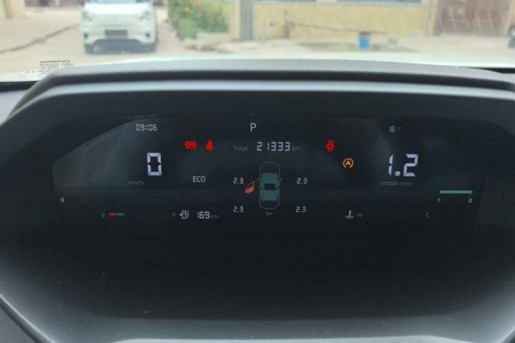 Used CHANGAN CS55PLUS 2022 2nd Generation 1.5T DCT Luxury Version Odometer Close Up