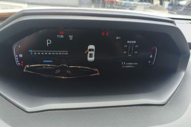 Used CHANGAN CS55PLUS 2022 2nd Generation 1.5T DCT Prestige Version Odometer Close Up
