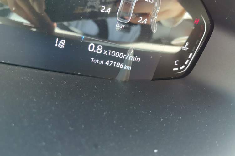 Used CHANGAN CS55PLUS 2022 2nd Generation 1.5T DCT Navigation Edition Odometer Close Up