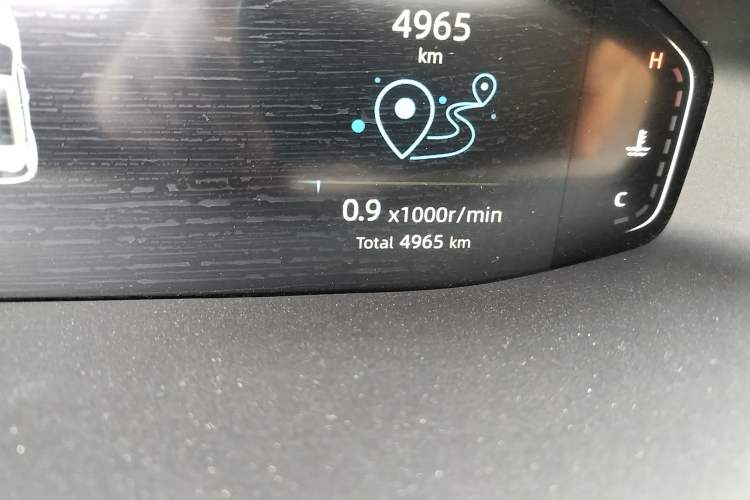 Used CHANGAN CS55PLUS 2022 2nd Generation 1.5T DCT Prestige Version Odometer Close Up