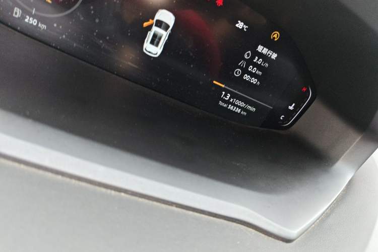 Used CHANGAN CS55PLUS 2022 2nd Generation 1.5T DCT Prestige Version Odometer Close Up