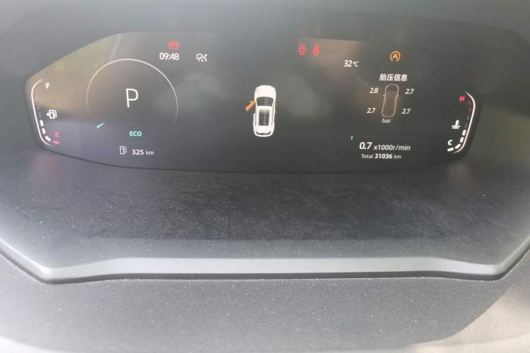 Used CHANGAN CS55PLUS 2022 2nd Generation 1.5T DCT Prestige Version Odometer Close Up