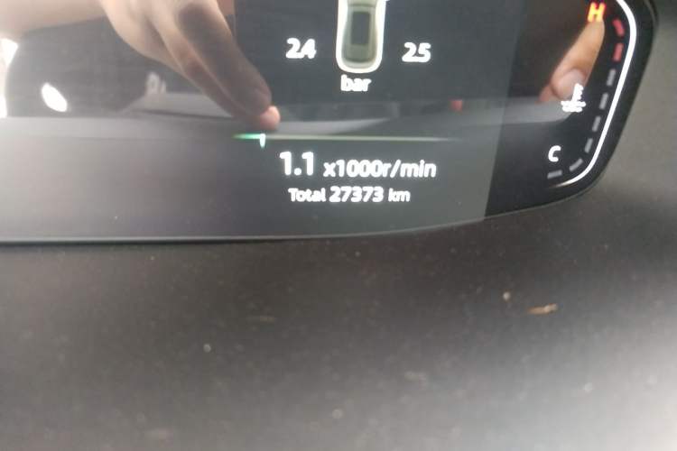 Used CHANGAN CS55PLUS 2022 2nd Generation 1.5T DCT Luxury Version Odometer Close Up