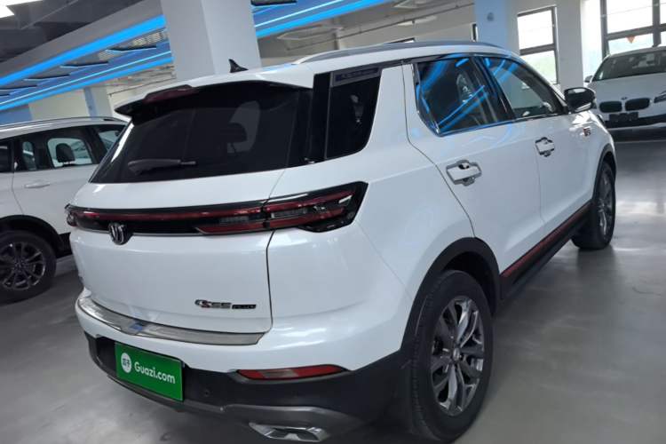 Used CHANGAN CS55PLUS 2022 Blue Whale Edition 1.5T DCT Luxury Model Rear Right 45 Deg