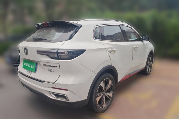 Used CHANGAN CS55PLUS 2022 2nd Generation 1.5T DCT Luxury Version Rear Right 45 Deg