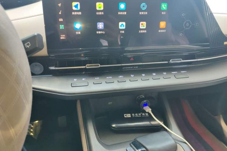 Used CHANGAN CS55PLUS 2023 2nd Generation 1.5T DCT Light-Year Edition Audio And AC Panel