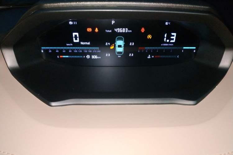 Used CHANGAN CS55PLUS 2023 2nd Generation 1.5T DCT Light-Year Edition Instrument Cluster