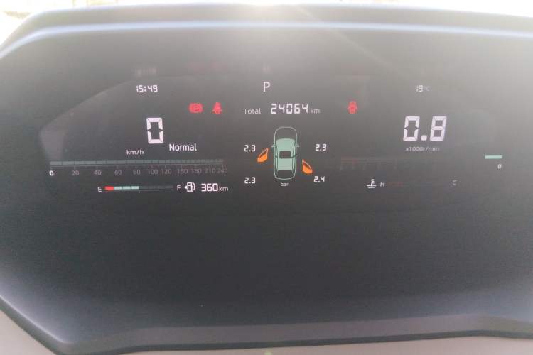 Used CHANGAN CS55PLUS 2023 2nd Generation 1.5T DCT Light-Year Edition Instrument Cluster