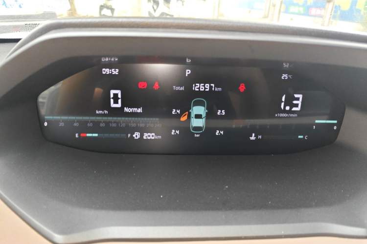 Used CHANGAN CS55PLUS 2023 2nd Generation 1.5T DCT Light-Year Edition Instrument Cluster