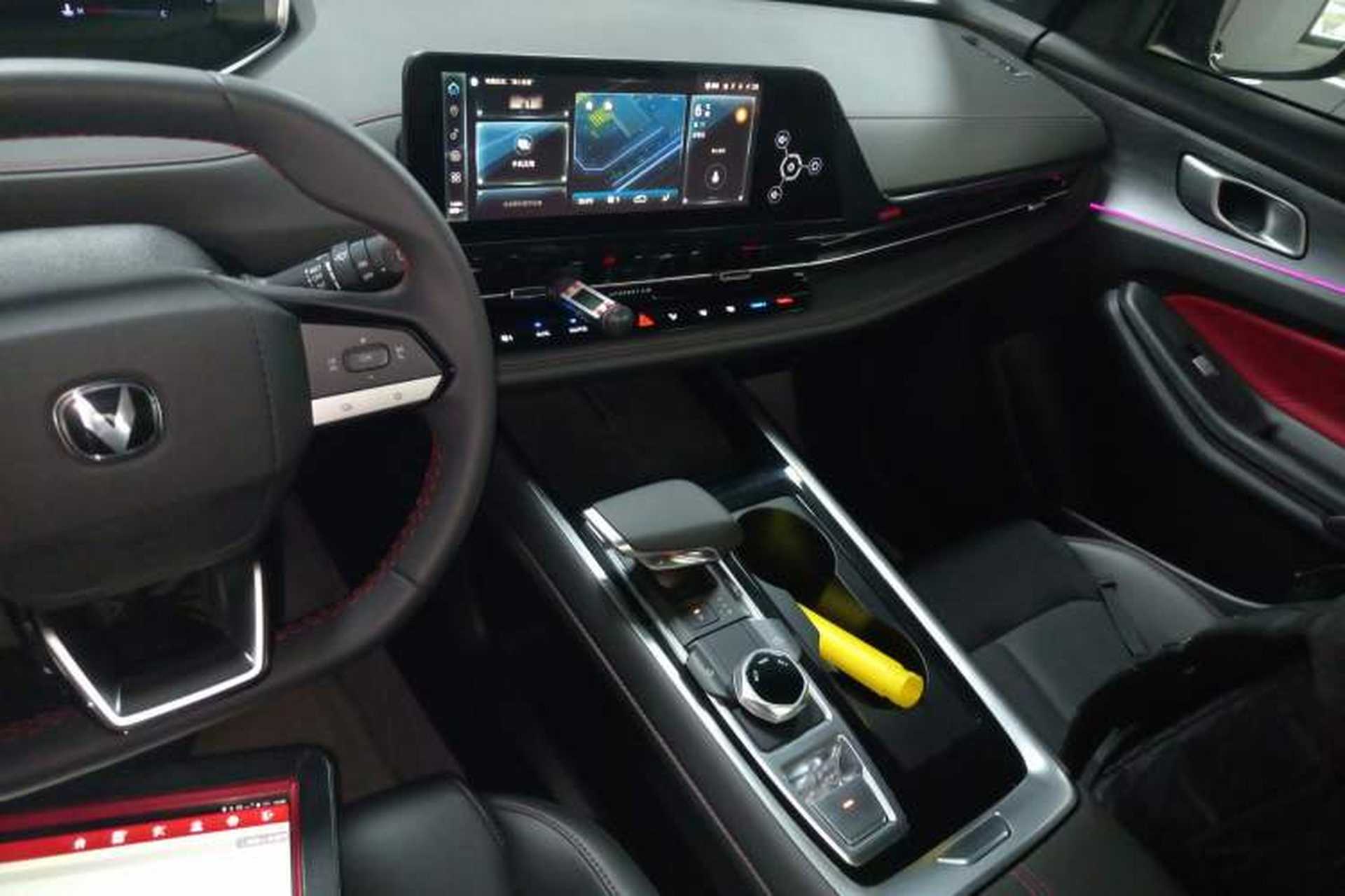 Used CHANGAN CS55PLUS 2024 3rd Generation 1.5T DCT Excellence Model Audio And AC Panel