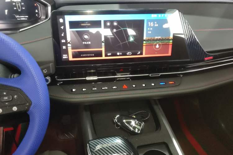 Used CHANGAN CS55PLUS 2024 3rd Generation 1.5T DCT Prestige Model Audio And AC Panel
