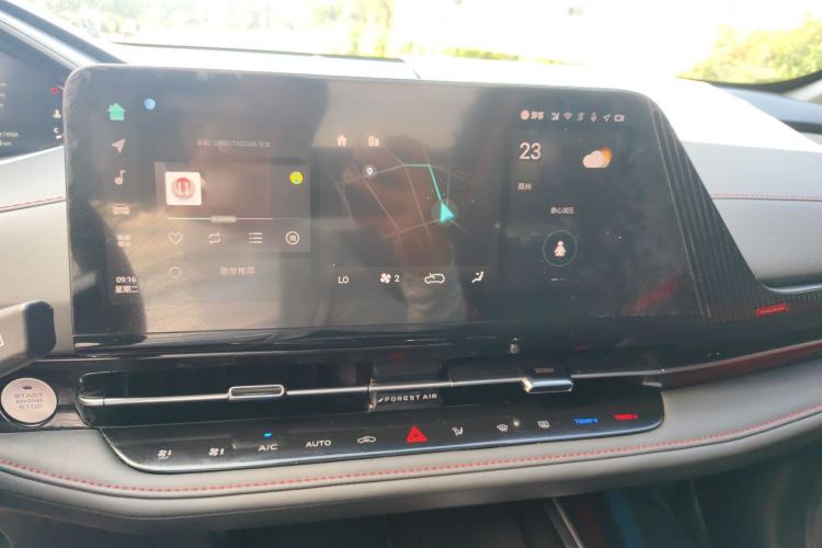 Used CHANGAN CS55PLUS 2024 3rd Generation 1.5T DCT Prestige Model Audio And AC Panel