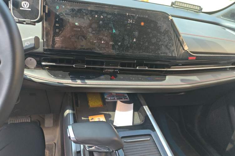 Used CHANGAN CS55PLUS 2024 3rd Generation 1.5T DCT Excellence Model Audio And AC Panel