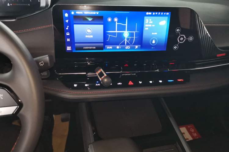 Used CHANGAN CS55PLUS 2024 3rd Generation 1.5T DCT Excellence Model Audio And AC Panel