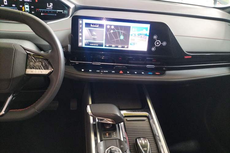 Used CHANGAN CS55PLUS 2024 3rd Generation 1.5T DCT Excellence Model Audio And AC Panel
