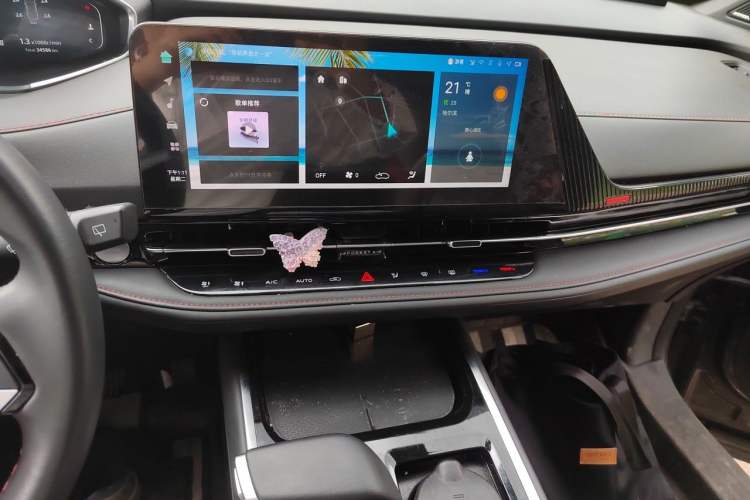 Used CHANGAN CS55PLUS 2024 3rd Generation 1.5T DCT Prestige Model Audio And AC Panel