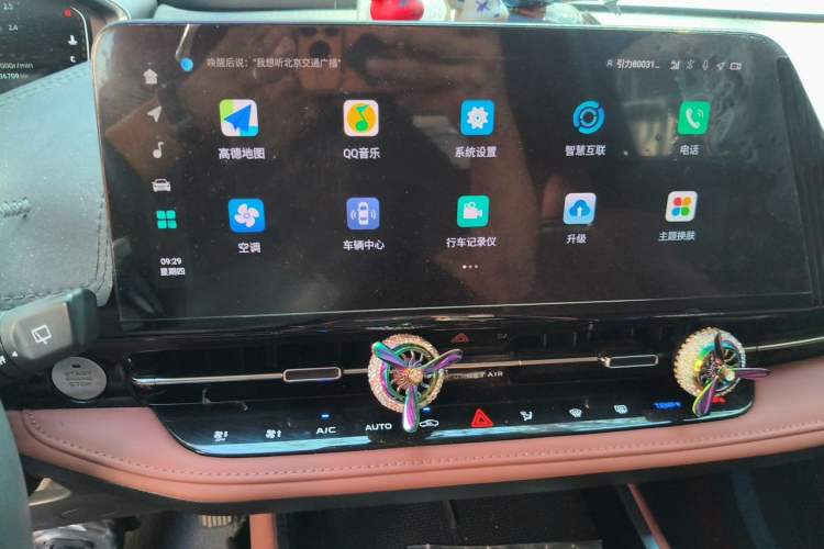 Used CHANGAN CS55PLUS 2024 3rd Generation 1.5T DCT Prestige Model Audio And AC Panel