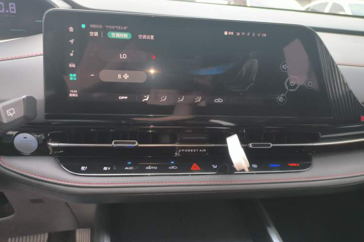 Used CHANGAN CS55PLUS 2024 3rd Generation 1.5T DCT Excellence Model Audio And AC Panel