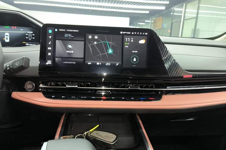 Used CHANGAN CS55PLUS 2024 3rd Generation 1.5T DCT Prestige Model Audio And AC Panel