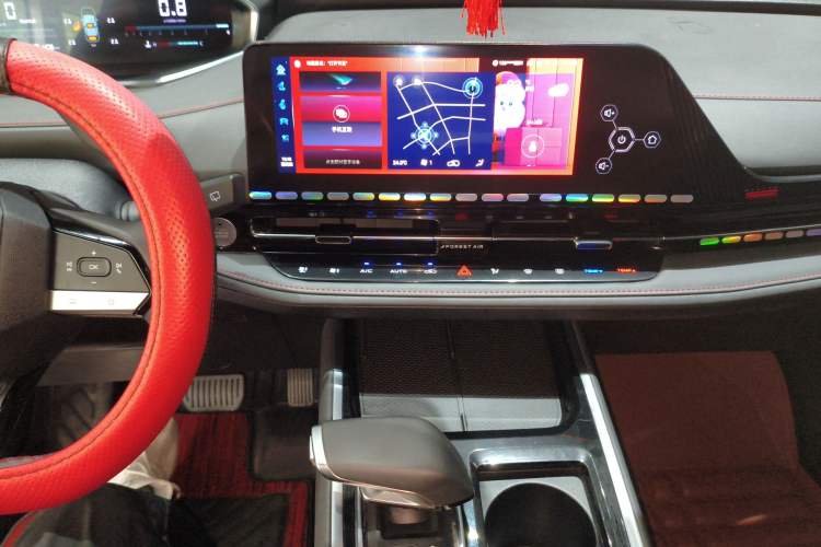 Used CHANGAN CS55PLUS 2024 3rd Generation 1.5T DCT Excellence Model Audio And AC Panel