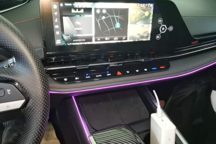Used CHANGAN CS55PLUS 2024 3rd Generation 1.5T DCT Excellence Model Audio And AC Panel
