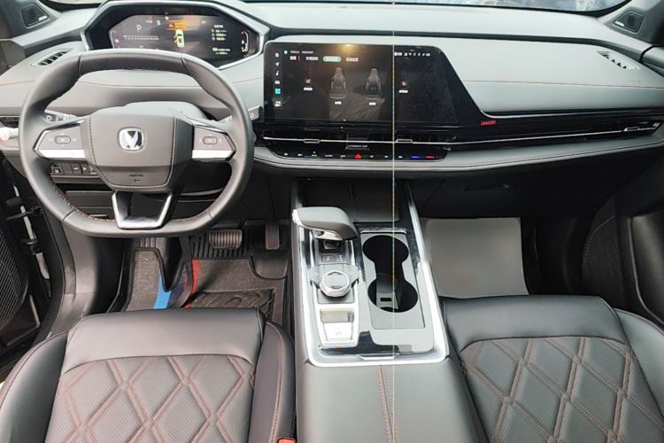 Used CHANGAN CS55PLUS 2024 3rd Generation 1.5T DCT Prestige Model Center Console